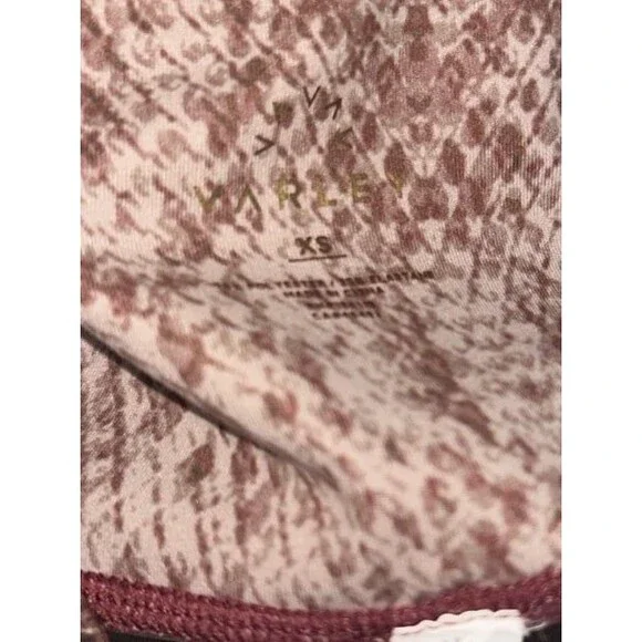 Varley snakeprint leggings